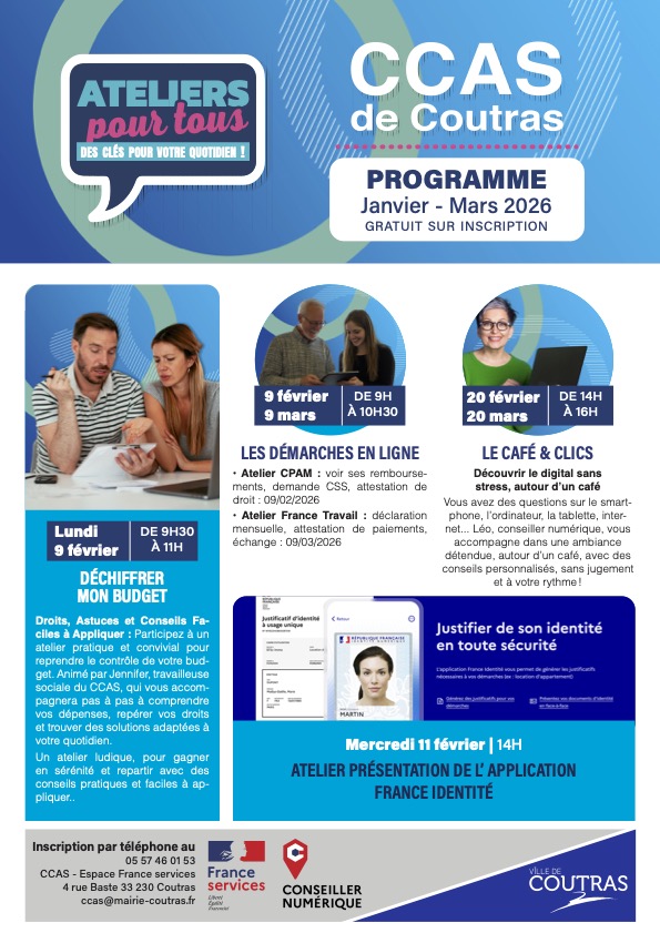 flyer atelier pour tous